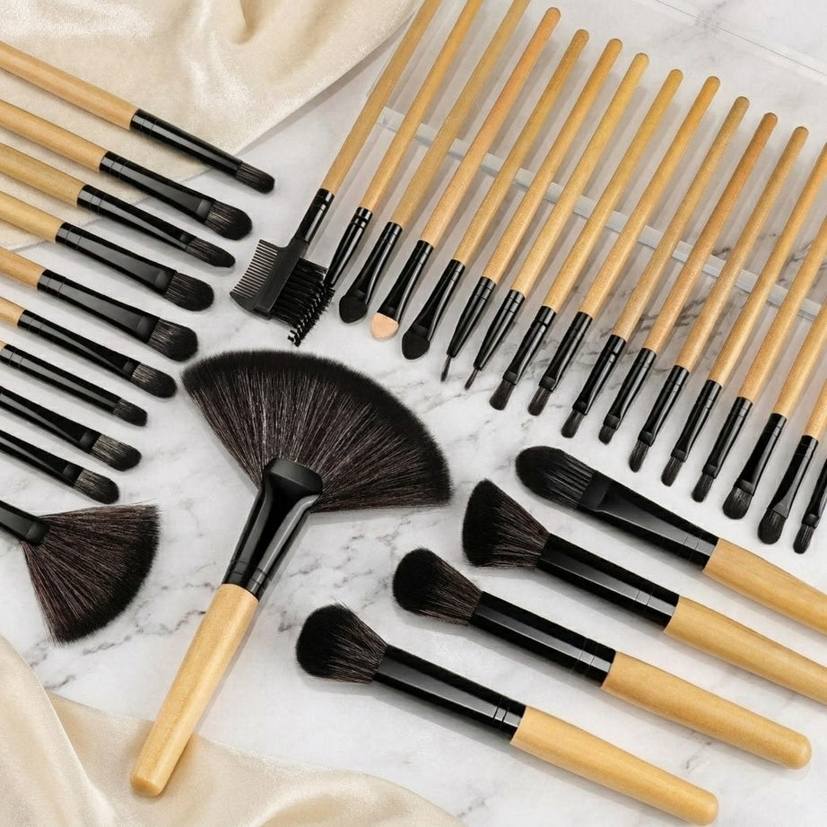32-Piece Professional Makeup Brush Set