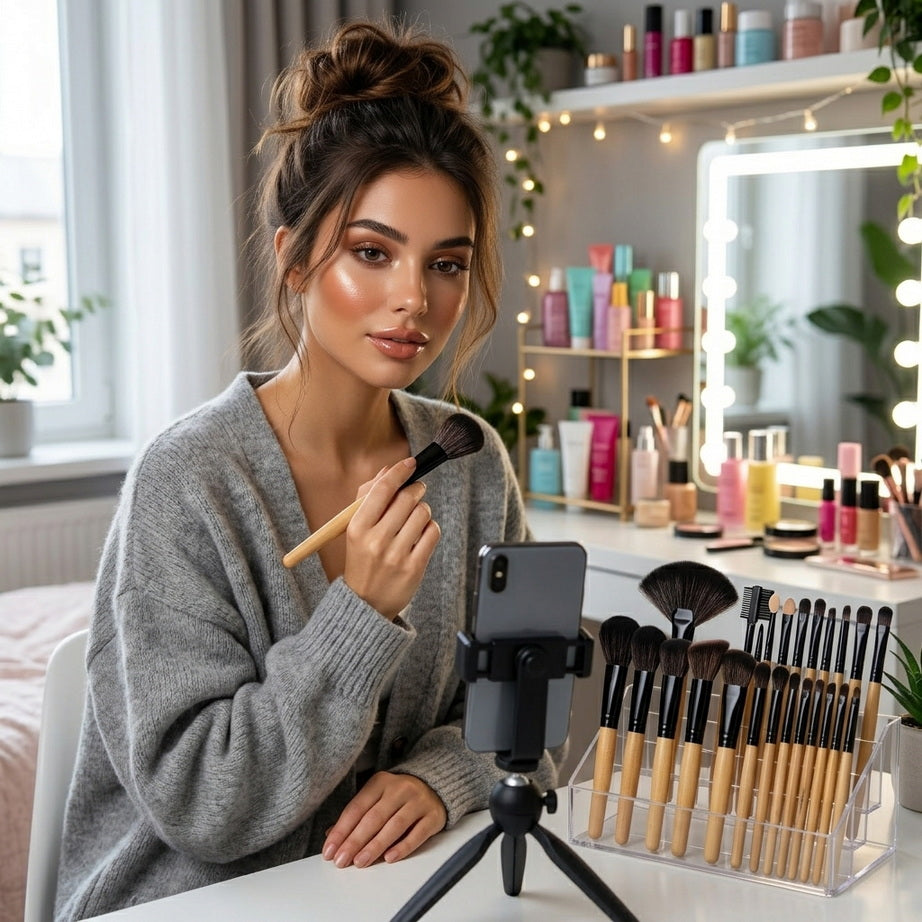 32-Piece Professional Makeup Brush Set