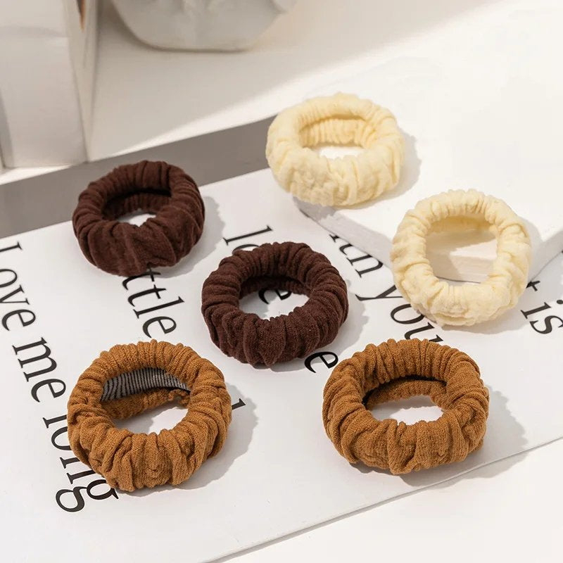 6PCS Trendy Scrunchies
