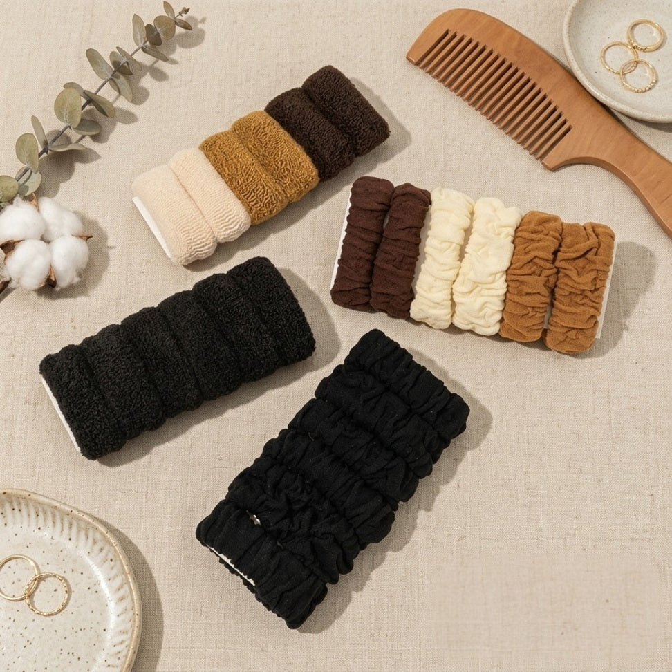 6PCS Trendy Scrunchies