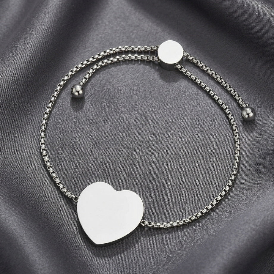 Sparkling Heart CZ Bracelet