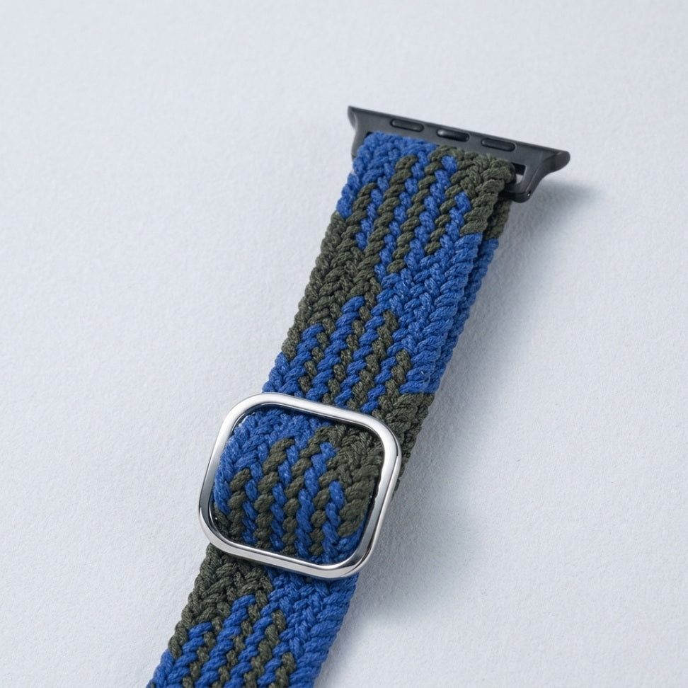 Vibe-Flex Braided Elastic Strap for Apple Watch
