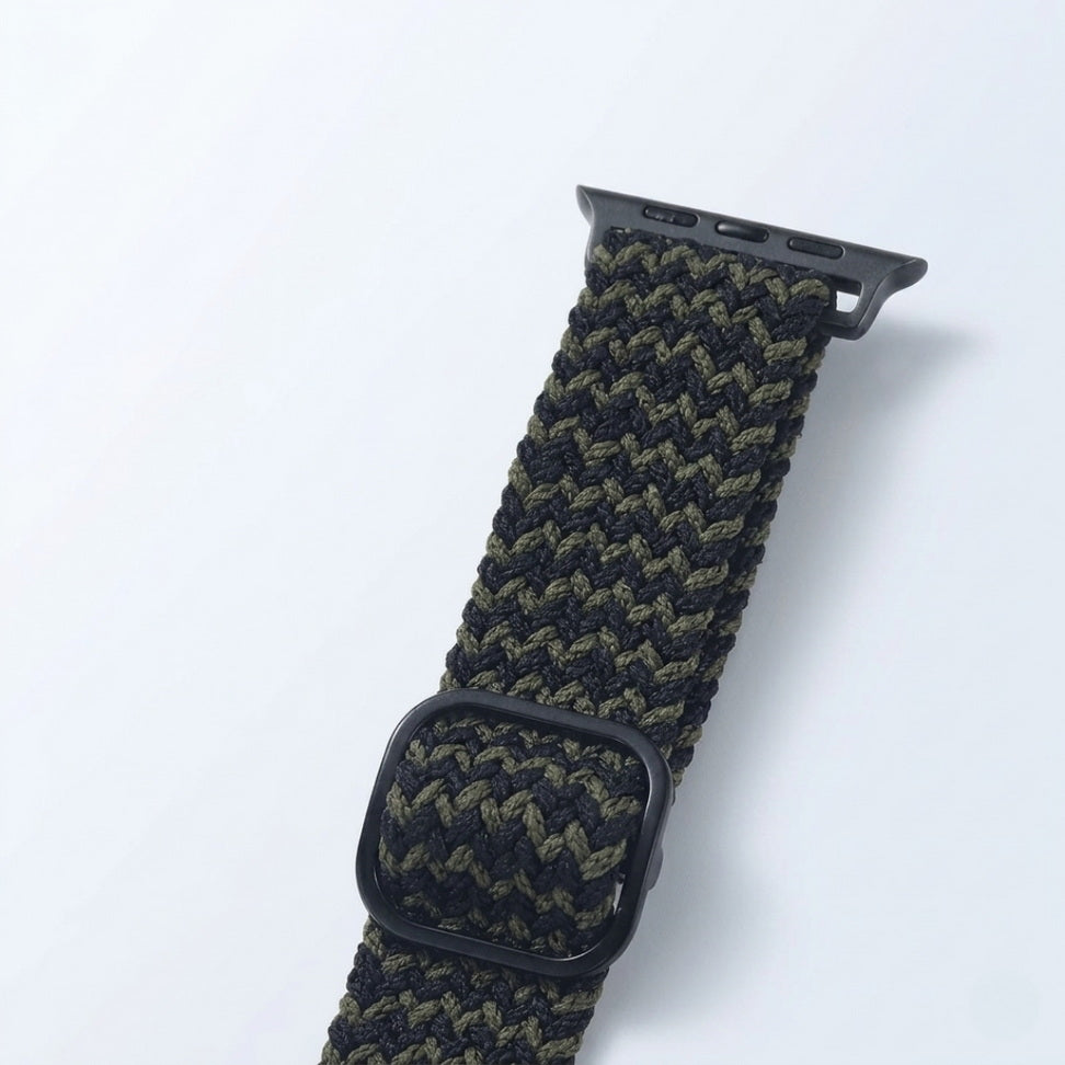 Vibe-Flex Braided Elastic Strap for Apple Watch