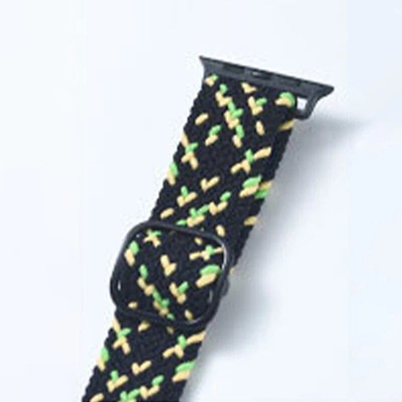 Vibe-Flex Braided Elastic Strap for Apple Watch