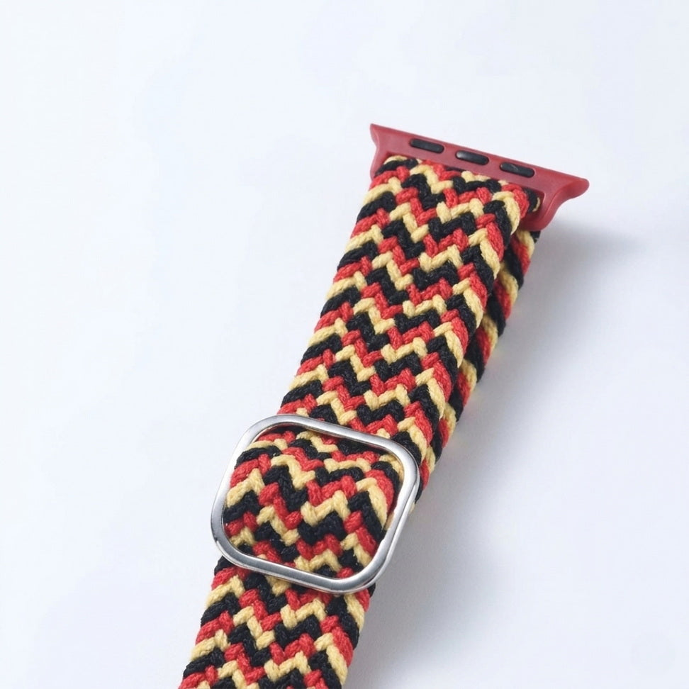 Vibe-Flex Braided Elastic Strap for Apple Watch