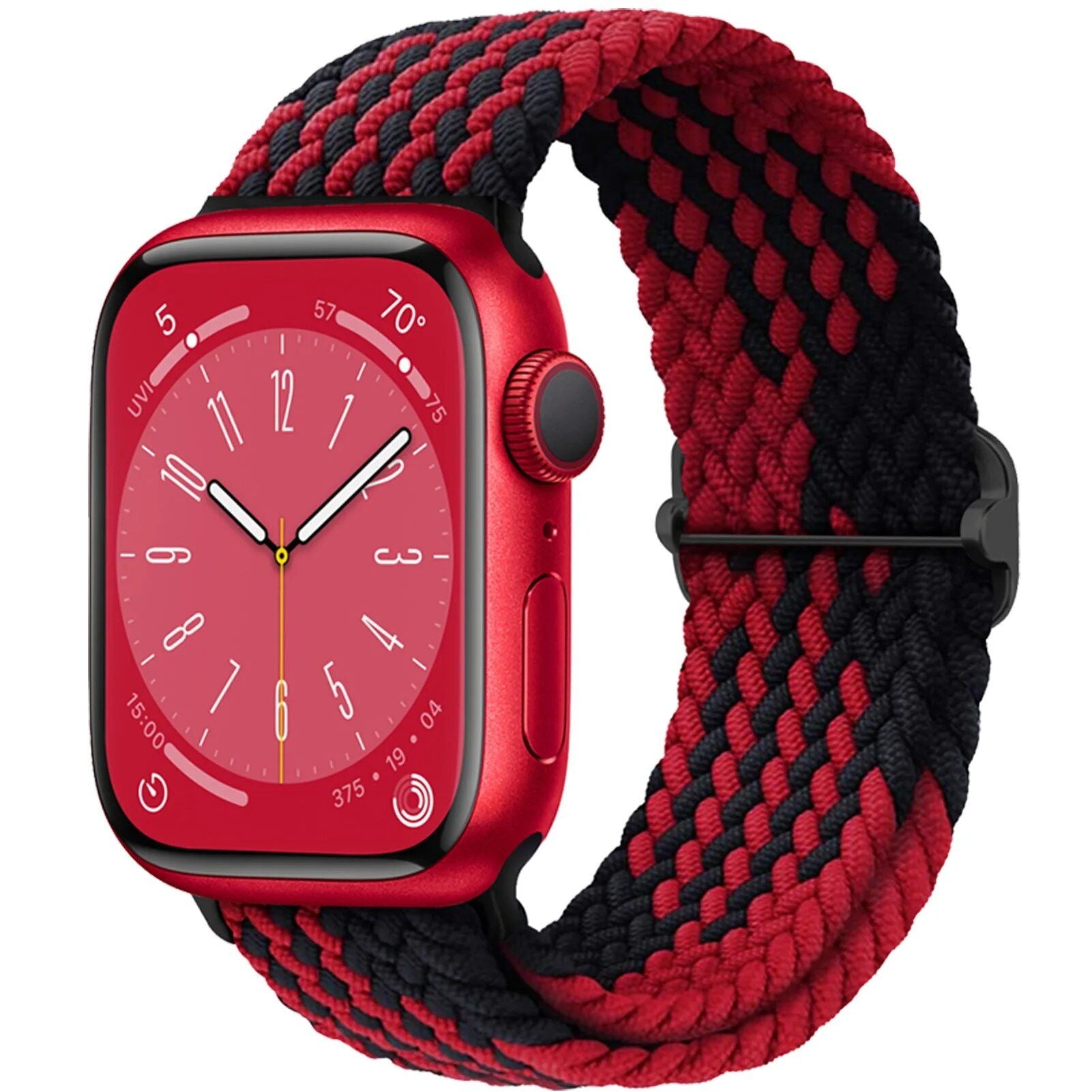 Stretchy Braided Solo Loop Strap for Apple Watch
