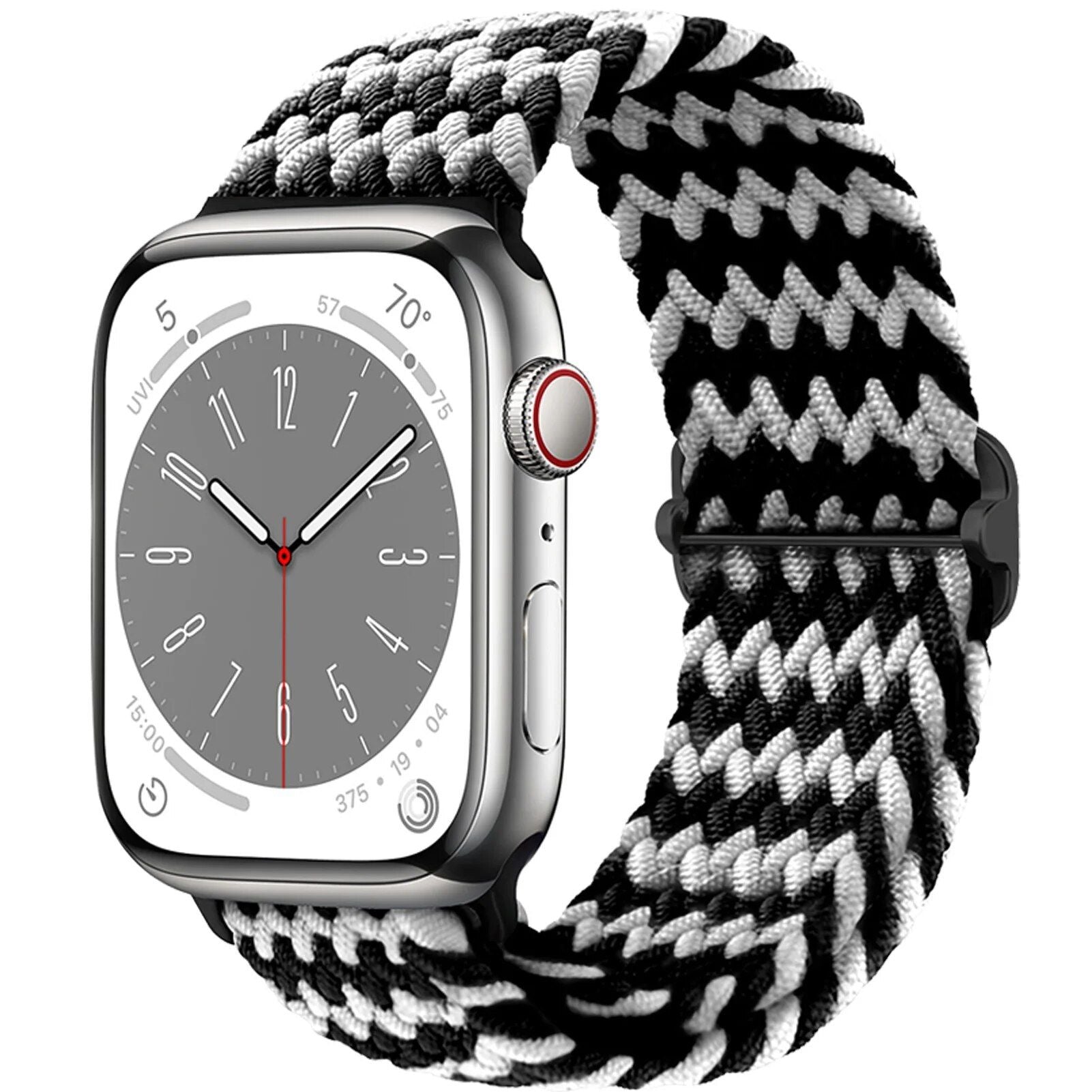 Stretchy Braided Solo Loop Strap for Apple Watch