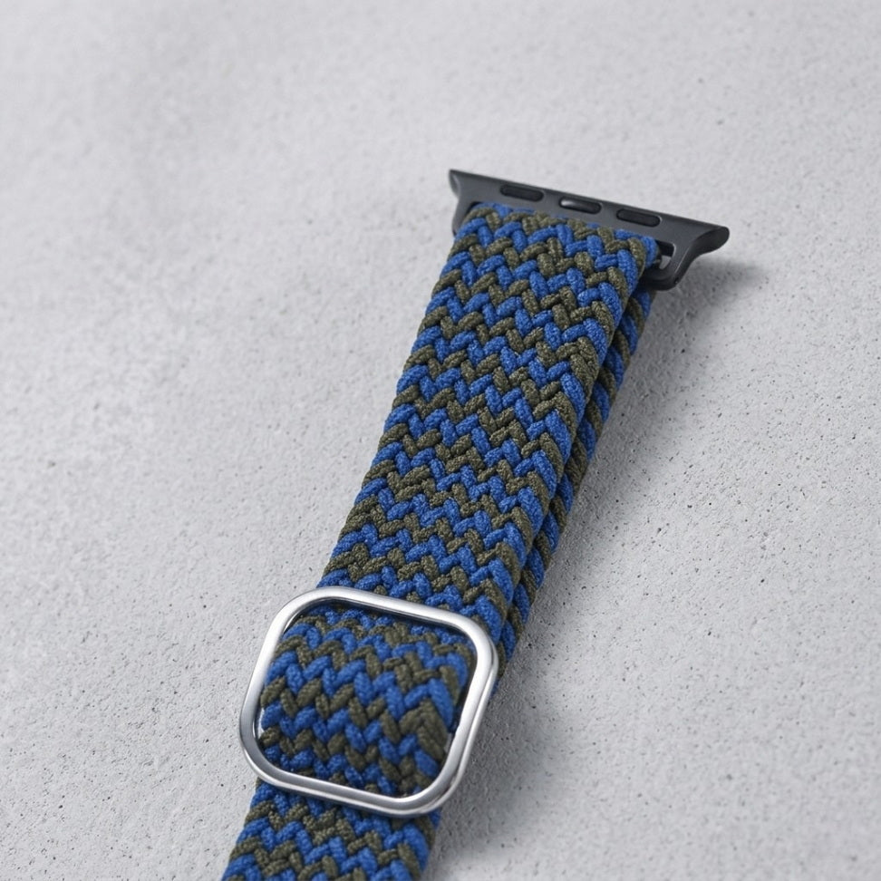 Vibe-Flex Braided Elastic Strap for Apple Watch
