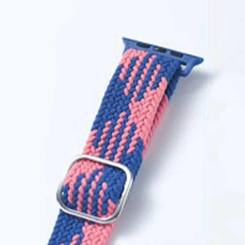 Vibe-Flex Braided Elastic Strap for Apple Watch