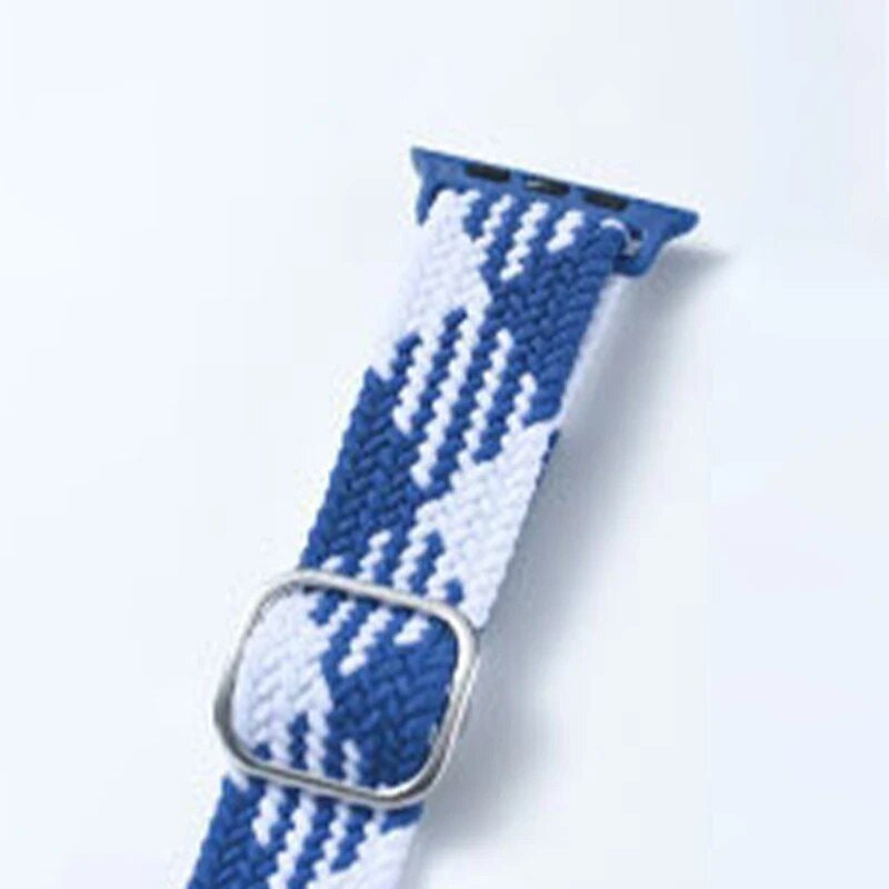 Vibe-Flex Braided Elastic Strap for Apple Watch