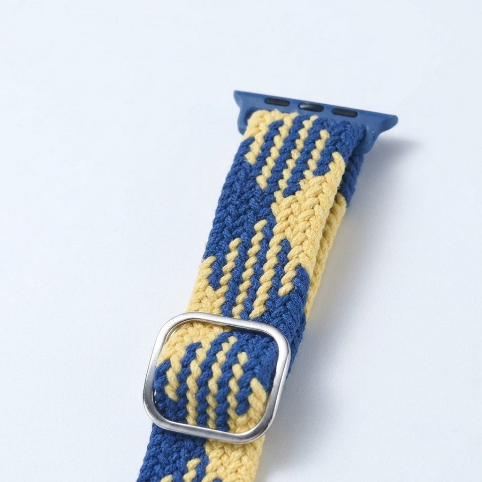 Vibe-Flex Braided Elastic Strap for Apple Watch