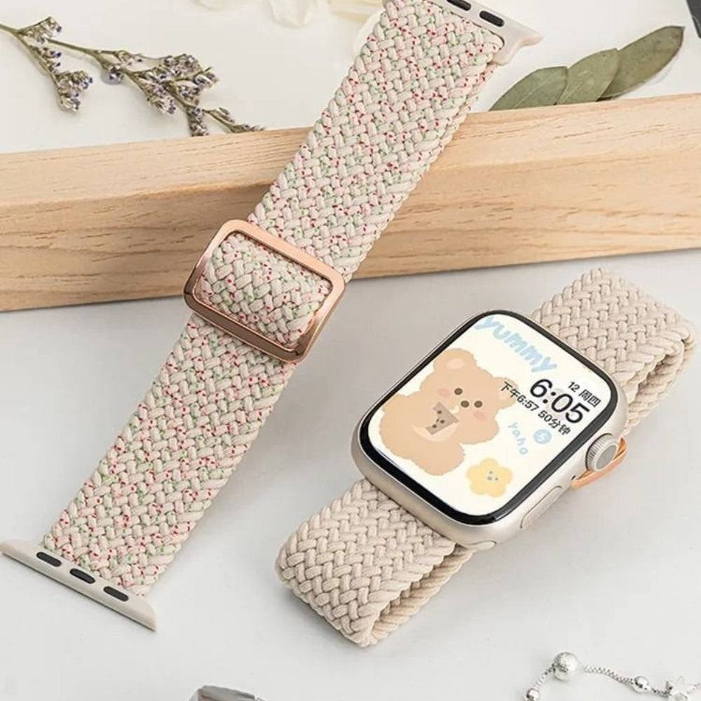 Stretchy Braided Solo Loop Strap for Apple Watch