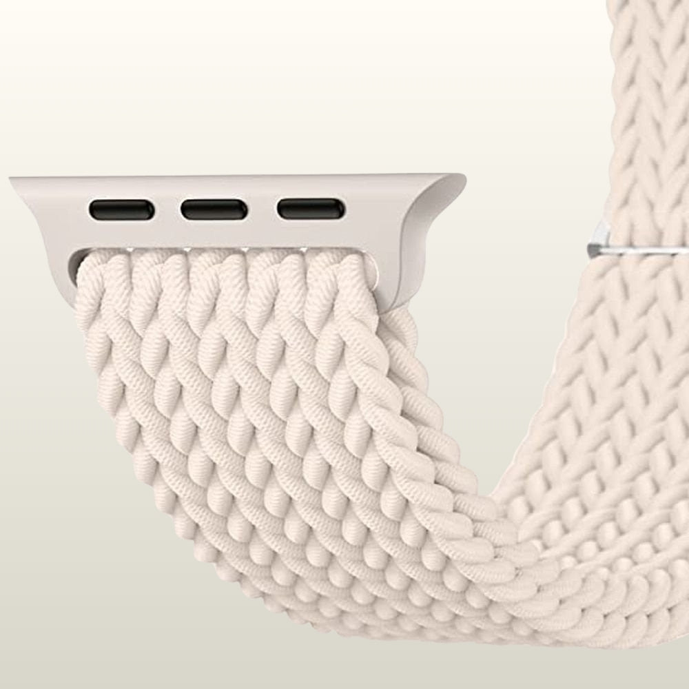 Stretchy Braided Solo Loop Strap for Apple Watch