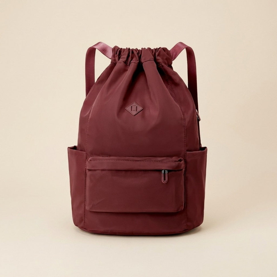 Spacious Drawstring Backpack