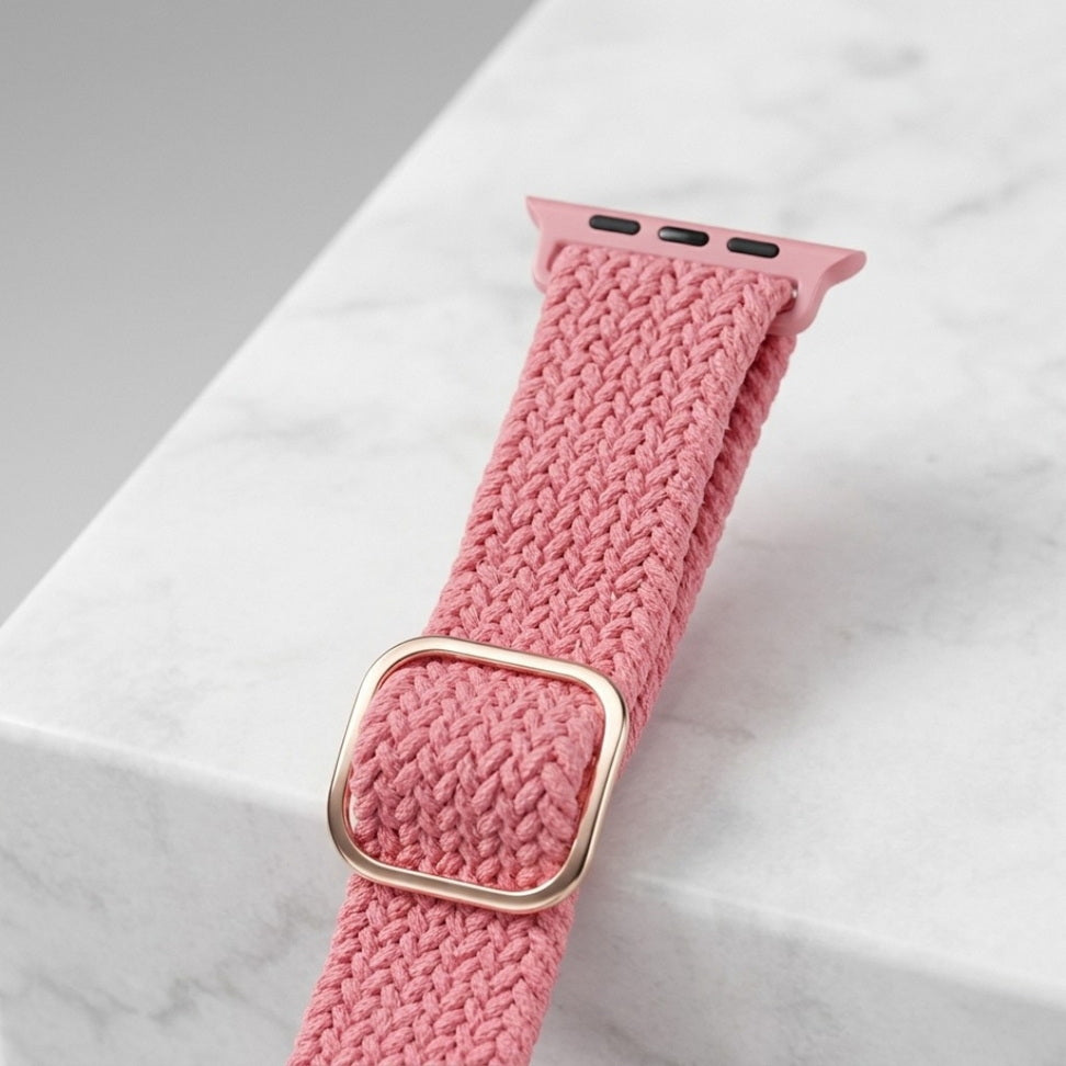 Vibe-Flex Braided Elastic Strap for Apple Watch