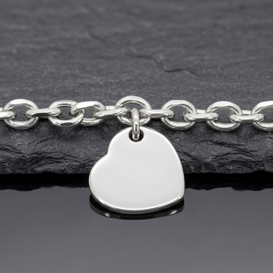 Chic Heart Charm Anklet
