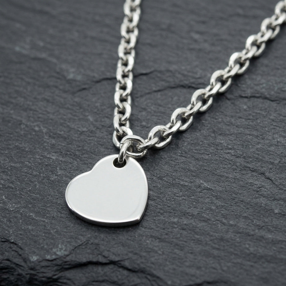 Chic Heart Charm Anklet