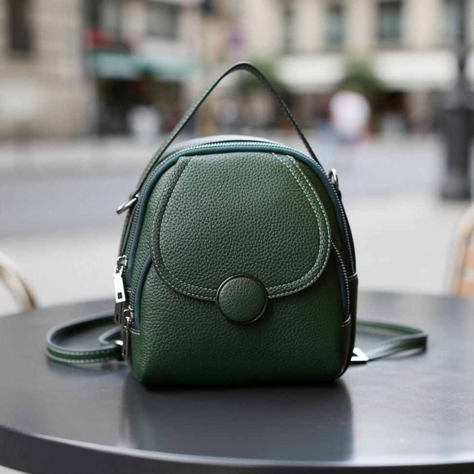 Mini Leather Backpack – Stylish Everyday Carry