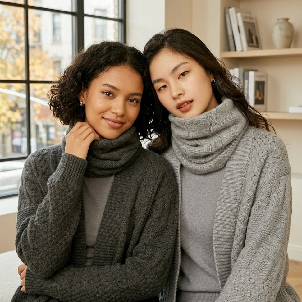 Chic Cashmere Ring Scarf