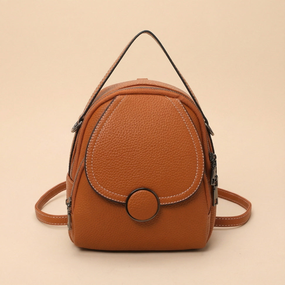 Mini Leather Backpack – Stylish Everyday Carry