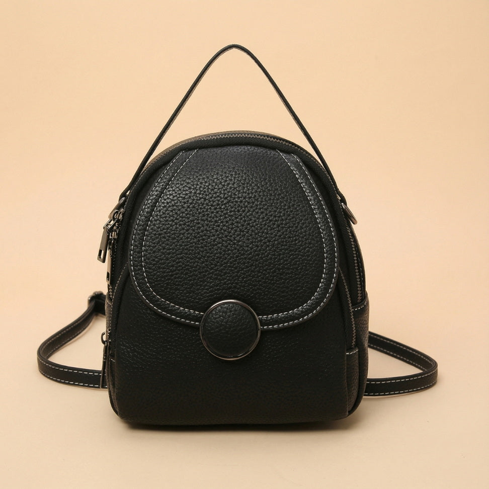 Mini Leather Backpack – Stylish Everyday Carry