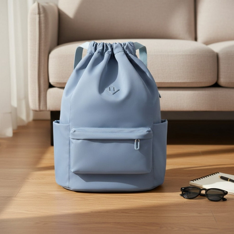 Spacious Drawstring Backpack