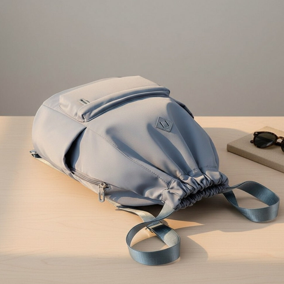 Spacious Drawstring Backpack