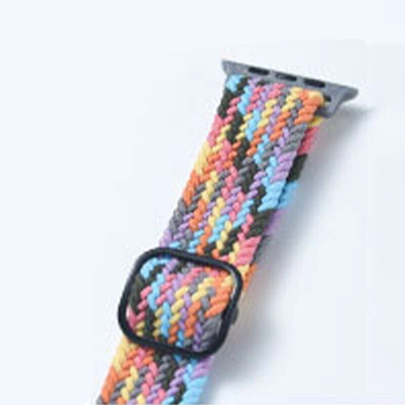 Vibe-Flex Braided Elastic Strap for Apple Watch