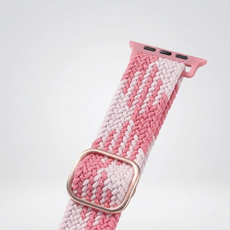 Vibe-Flex Braided Elastic Strap for Apple Watch
