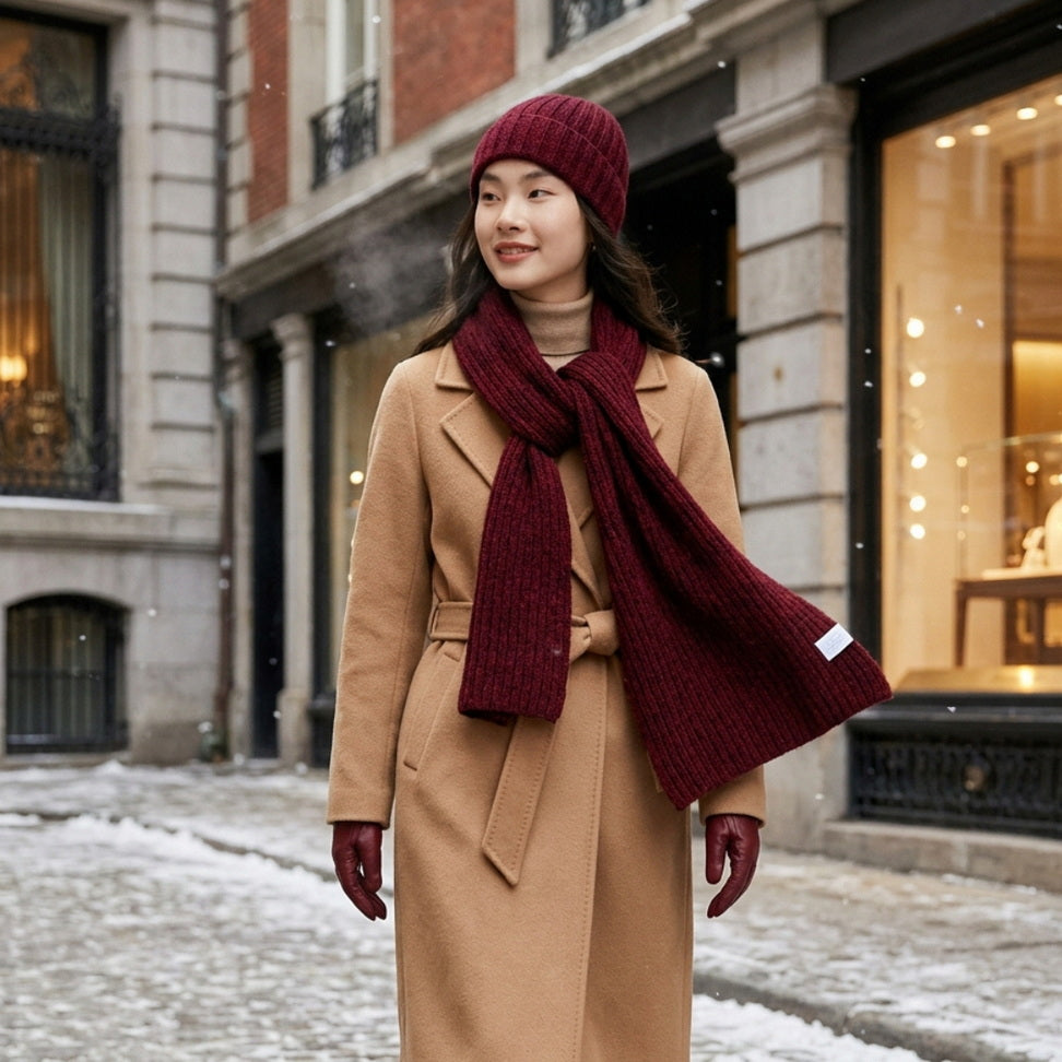 Cozy Luxe 100% Cashmere Winter Scarf