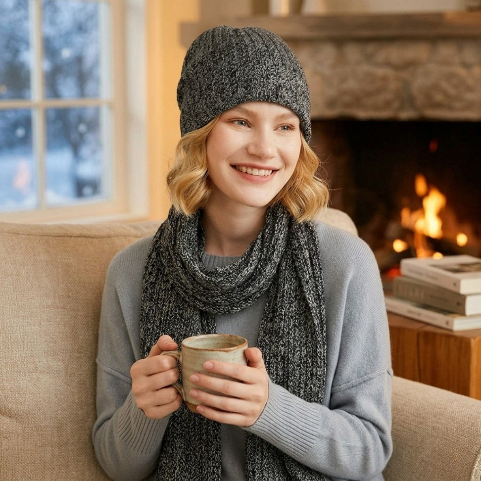 Cozy Luxe 100% Cashmere Winter Scarf