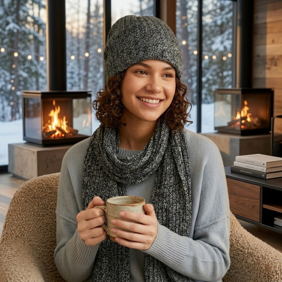 Cozy Luxe 100% Cashmere Winter Scarf
