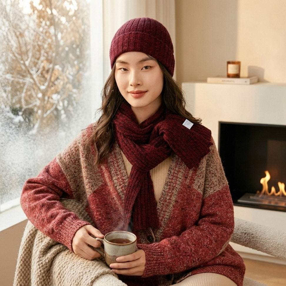 Cozy Luxe 100% Cashmere Winter Scarf