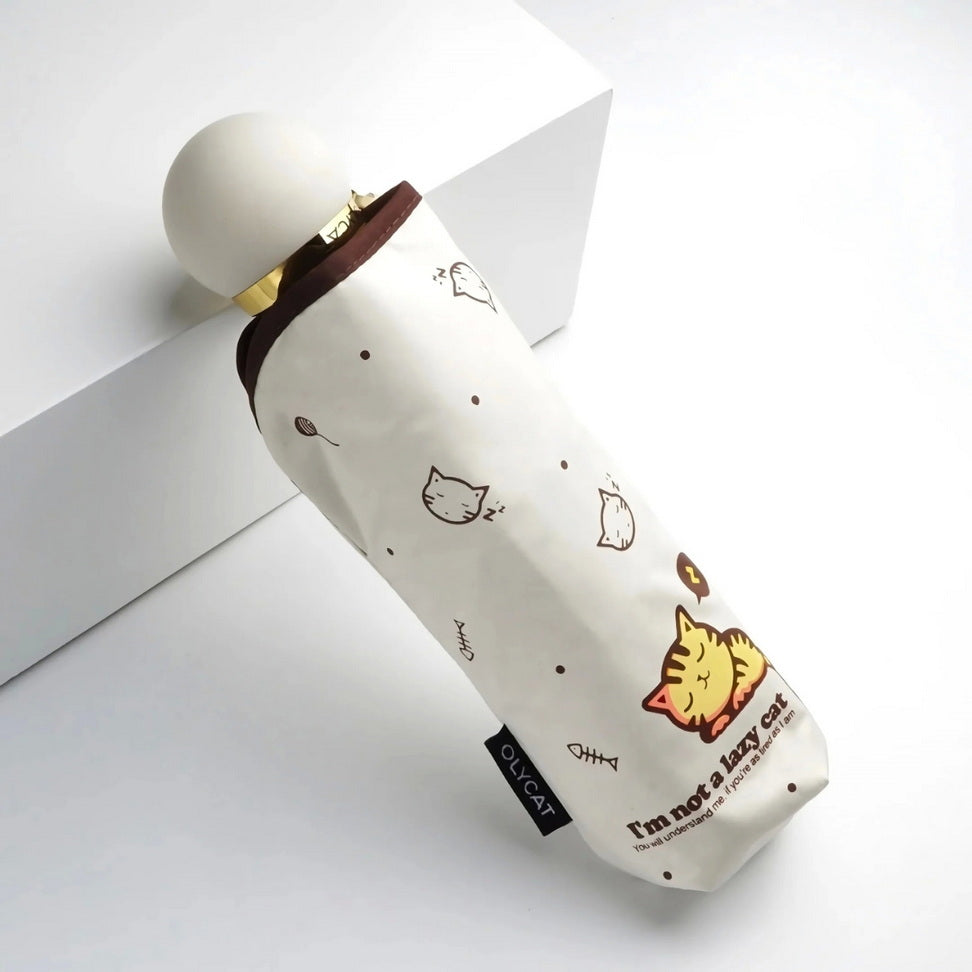 Cute Cat Mini Umbrella