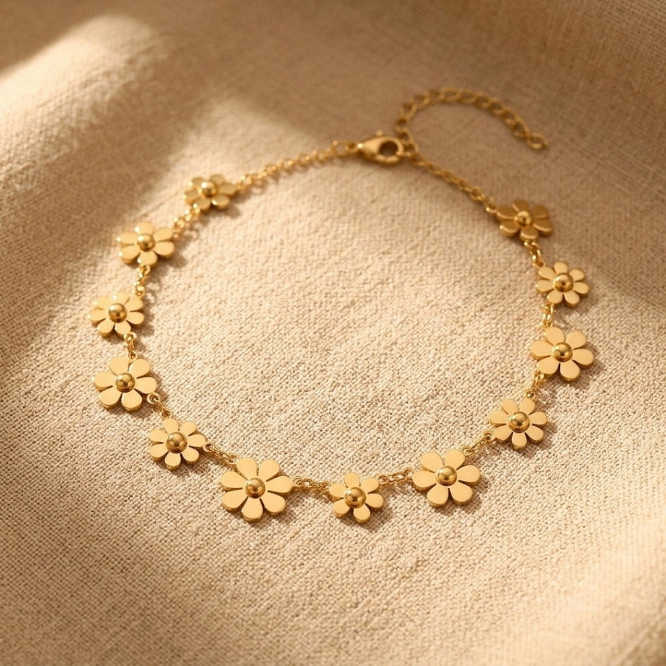 Daisy Chain Anklet