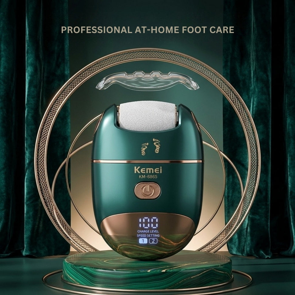 Electric Foot File – Smooth, Recharge & Glow