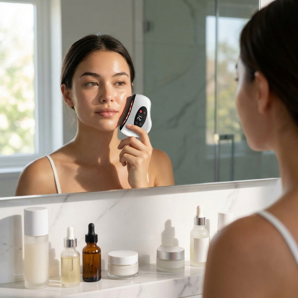 Electric Gua Sha – Lift, Glow & Sculpt Instantly