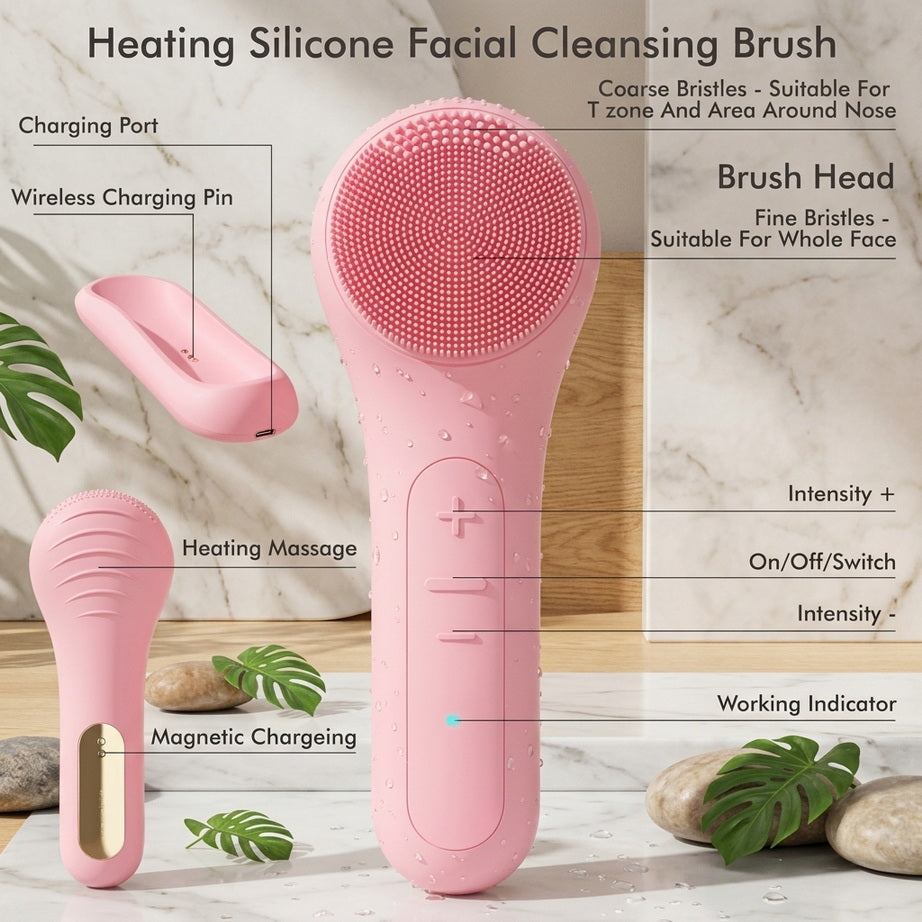 Waterproof Sonic Facial Cleansing Brush