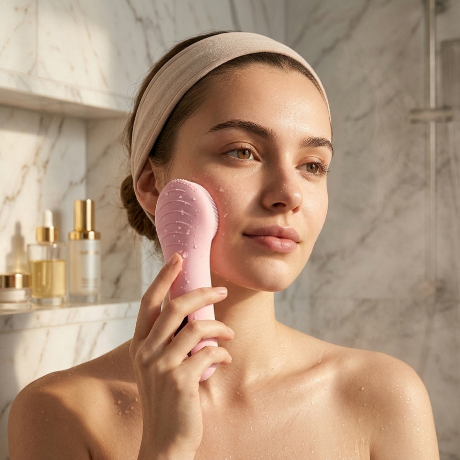 Waterproof Sonic Facial Cleansing Brush