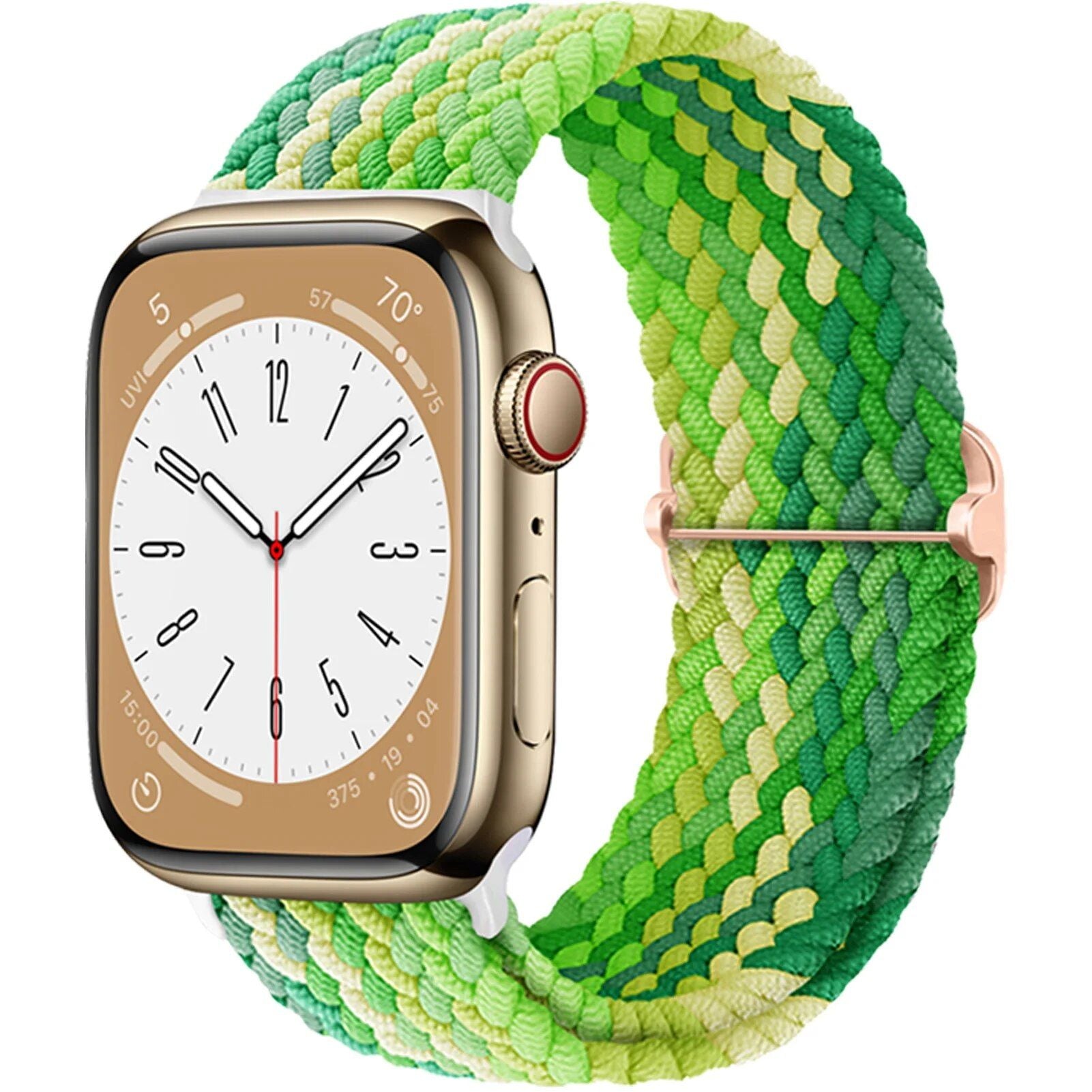 Stretchy Braided Solo Loop Strap for Apple Watch