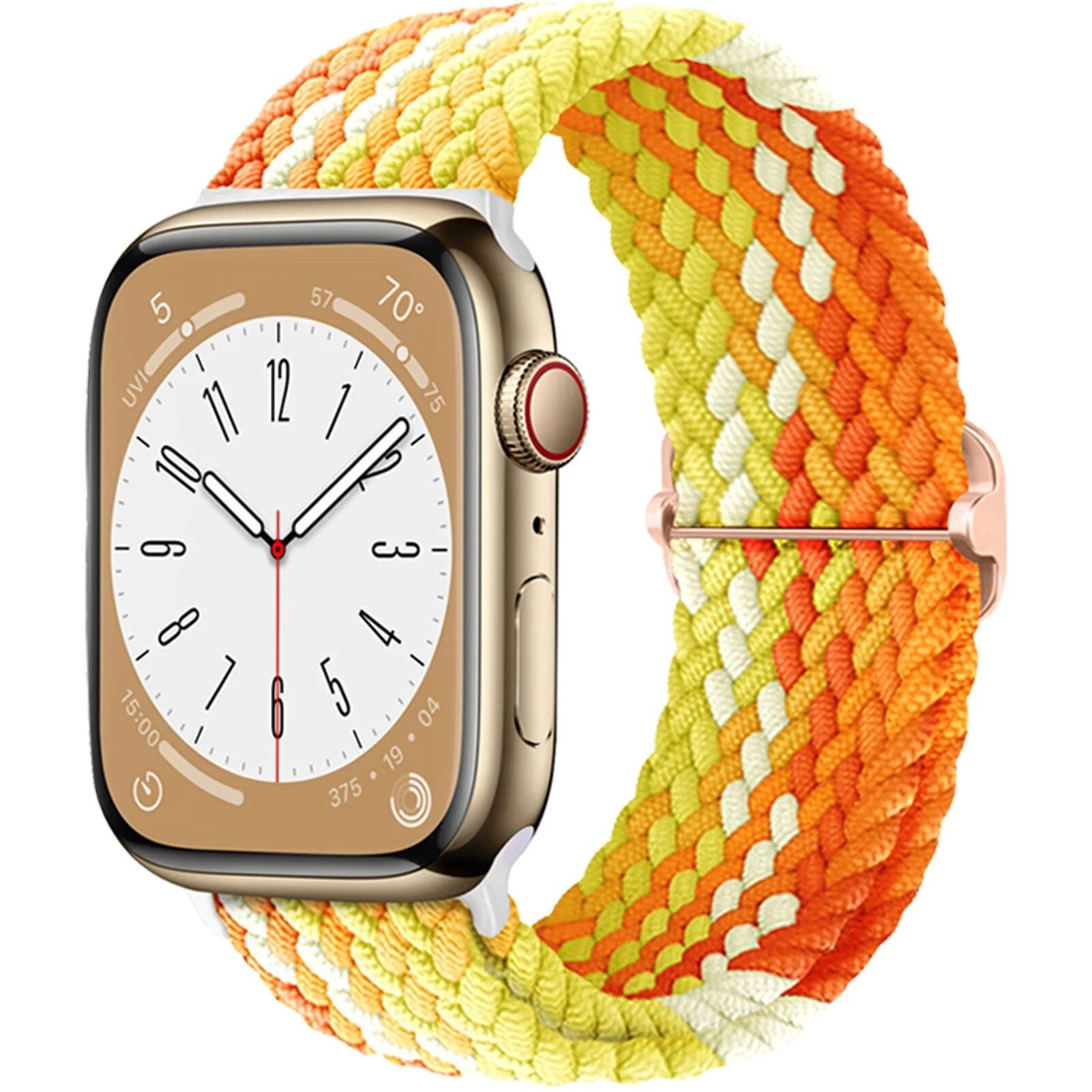 Stretchy Braided Solo Loop Strap for Apple Watch
