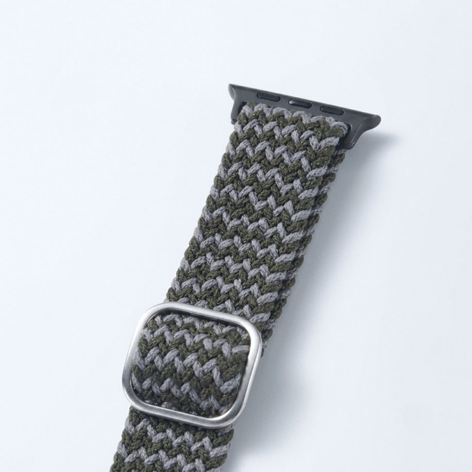 Vibe-Flex Braided Elastic Strap for Apple Watch