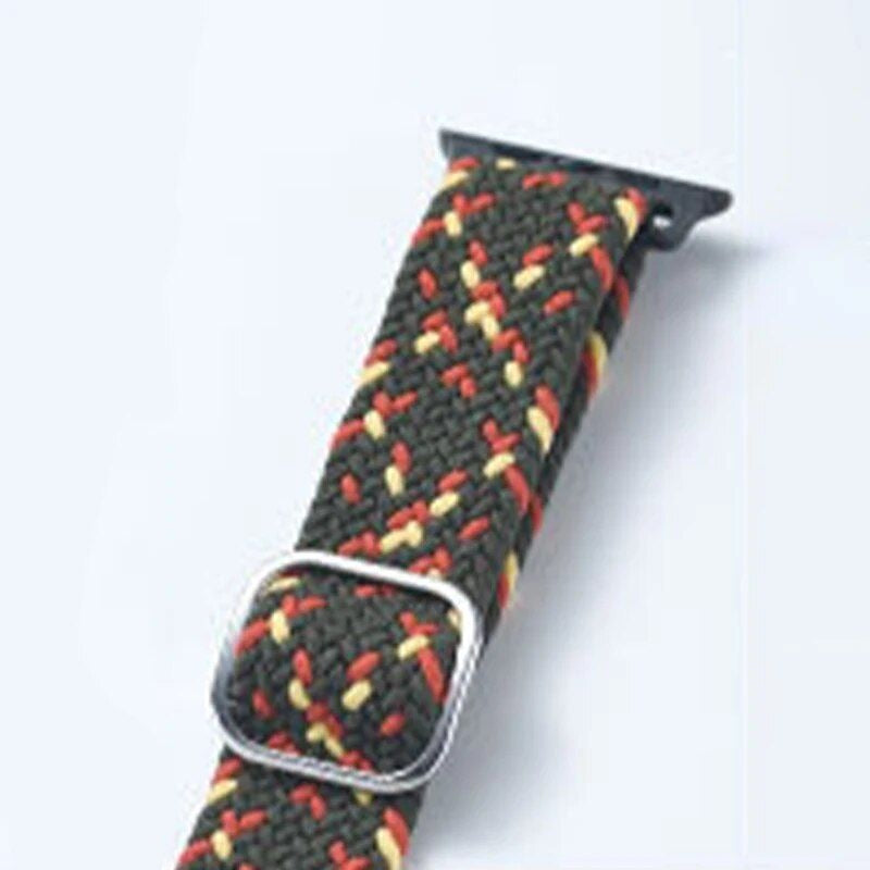 Vibe-Flex Braided Elastic Strap for Apple Watch