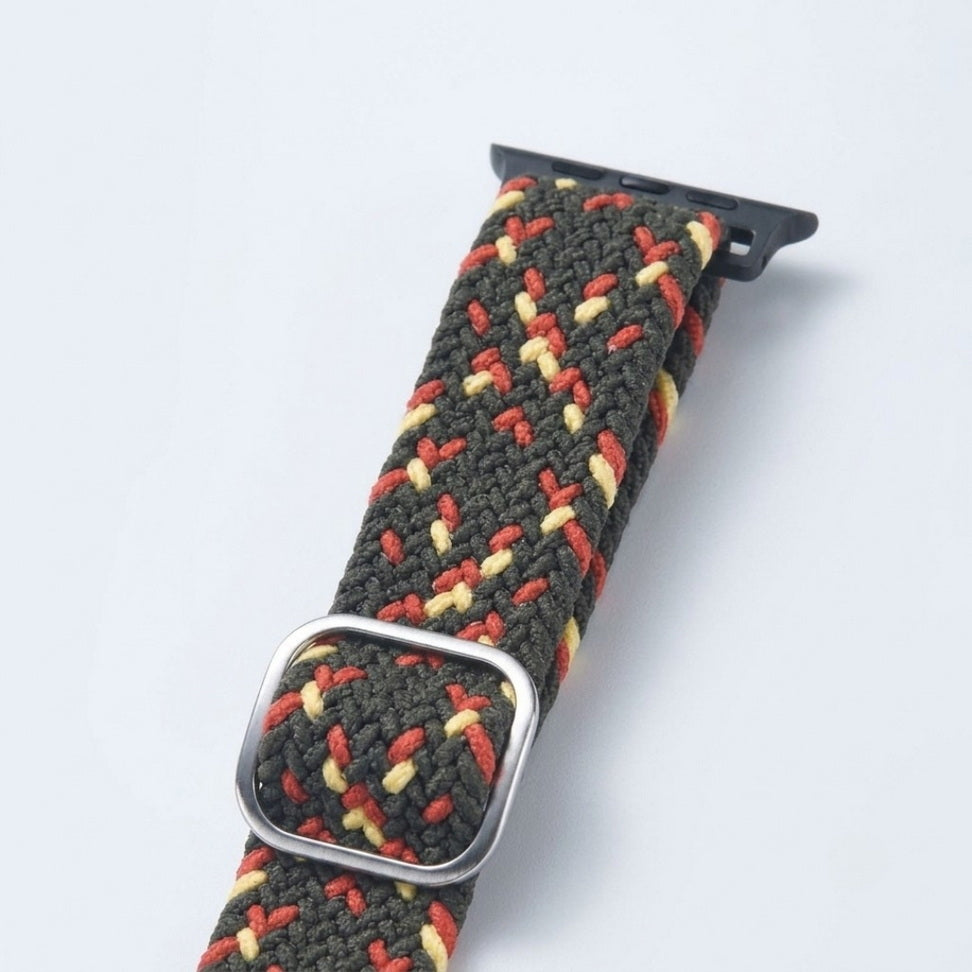 Vibe-Flex Braided Elastic Strap for Apple Watch