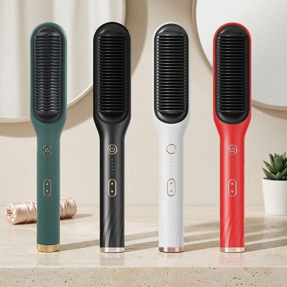 Quick-Heat Hair Straightening Brush