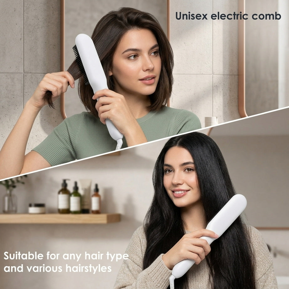 Quick-Heat Hair Straightening Brush