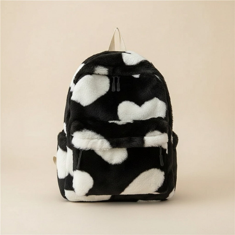 Heart Plush Backpack