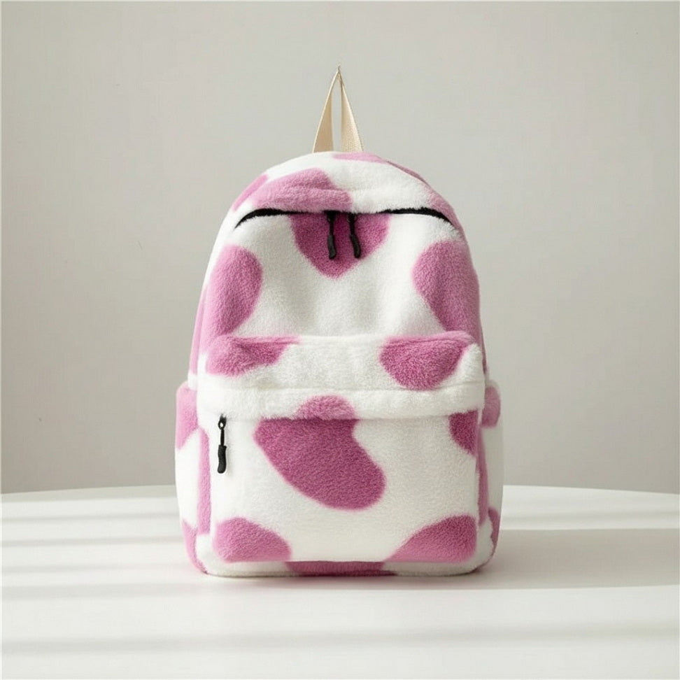 Heart Plush Backpack