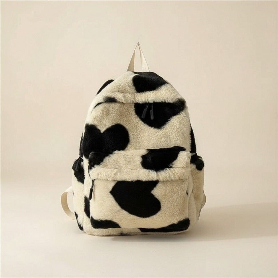 Heart Plush Backpack