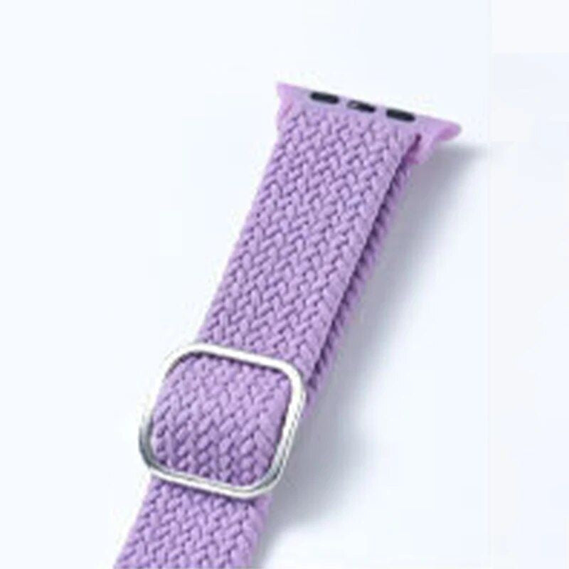 Vibe-Flex Braided Elastic Strap for Apple Watch